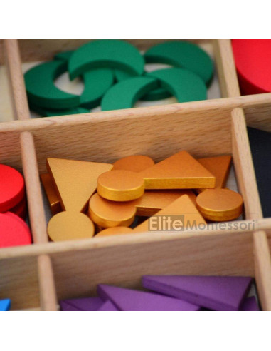 Símbolos Gramaticales de Madera Elite Montessori 10 Piezas