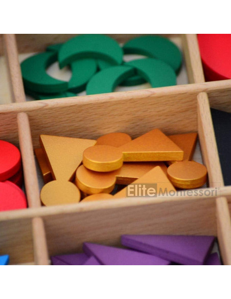 Símbolos Gramaticales de Madera Elite Montessori 10 Piezas