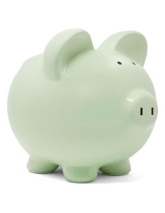 Hucha de Cerámica Child to Cherish Verde 20.3x17.8cm