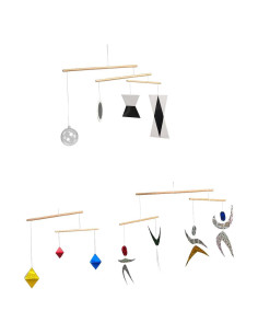 Móvil Montessori Munari con Octaedro y bailarines - 30 cm