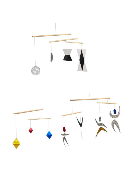 Móvil Montessori Munari con Octaedro y bailarines - 30 cm