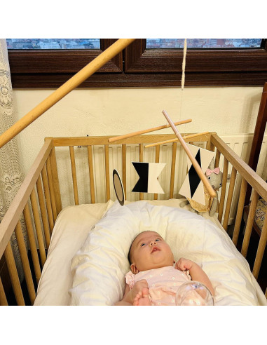 Móvil Montessori Munari con Octaedro y bailarines - 30 cm