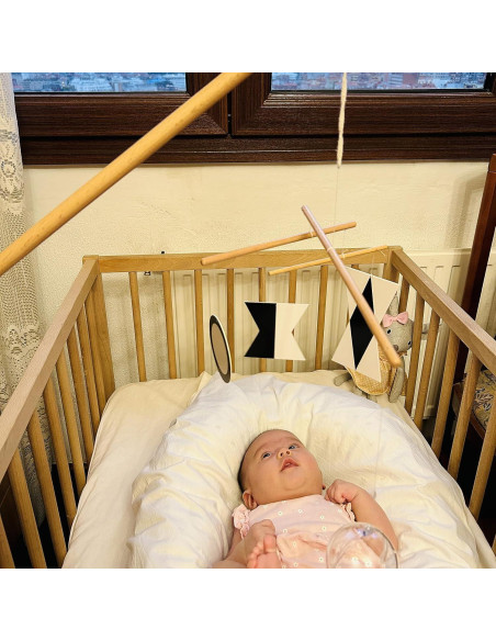 Móvil Montessori Munari con Octaedro y bailarines - 30 cm