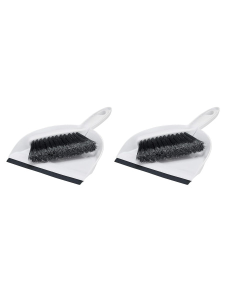 Juego de Mini Cepillo y Recogedor Amazon Basics - 2 Piezas