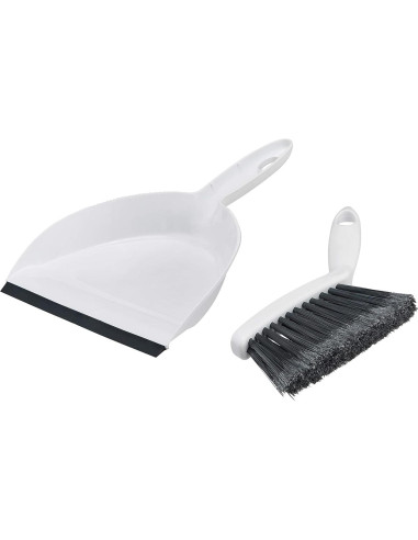 Juego de Mini Cepillo y Recogedor Amazon Basics - 2 Piezas