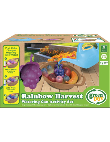 Juego de Regadera Arcoíris Green Toys - Jardinería Educativa