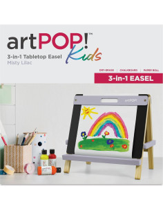 Caballete de mesa 3 en 1 artPOP! para niños - Lila Brumoso 2