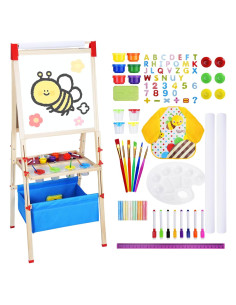 Caballete de Arte Plegable EUYIX para Niños 2-12 Años