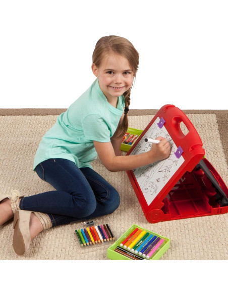 Caballete de Viaje Faber-Castell 3-en-1 para Niños 37 Piezas