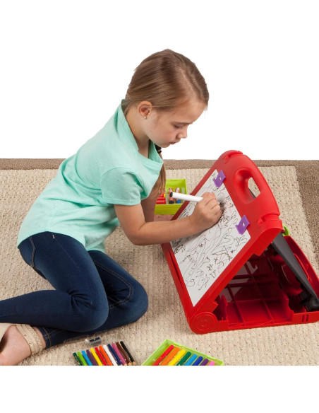 Caballete de Viaje Faber-Castell 3-en-1 para Niños 37 Piezas