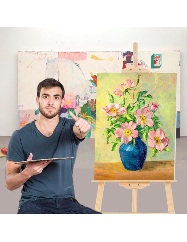 Caballete de Pintura Ajustable Cayendo en Arte 106.68 cm