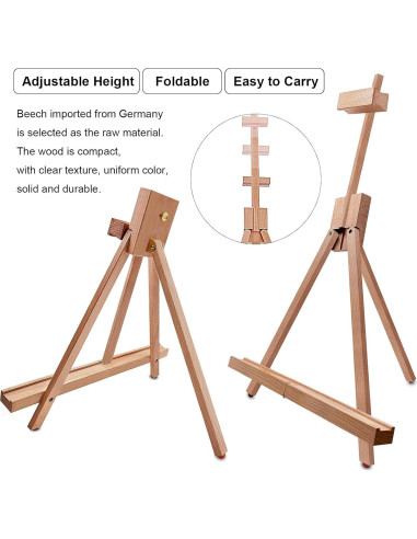 Caballete de Mesa Plegable Miratuso de Madera 55.88 cm