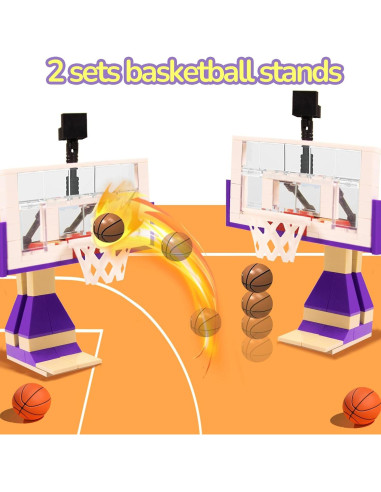 Juego de Bloques de Construcción Baloncesto Cabeeskii 0.54 kg