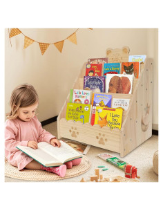 Estantería de Madera Montessori Stranthother 5 Niveles 41.9x30.4cm