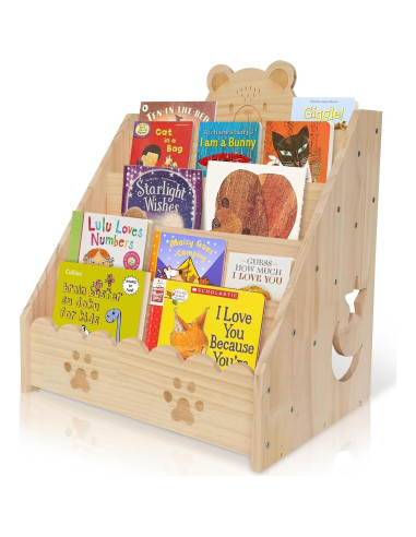 Estantería de Madera Montessori Stranthother 5 Niveles 41.9x30.4cm