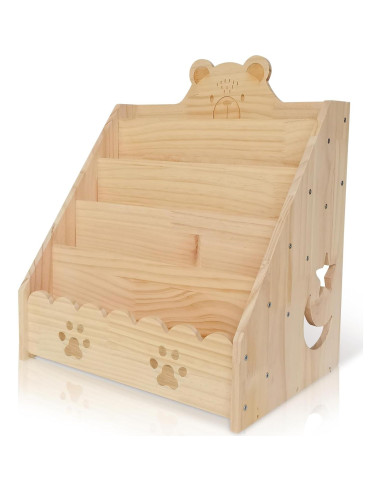 Estantería de Madera Montessori Stranthother 5 Niveles 41.9x30.4cm