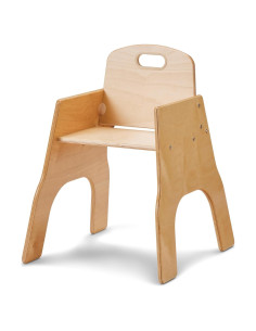 Silla apilable Jonti-Craft 6805TK para niños 38 cm altura