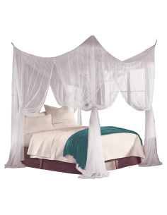 Juego de Dosel Decorativo Solo Relájate, Blanco, 220x200 cm