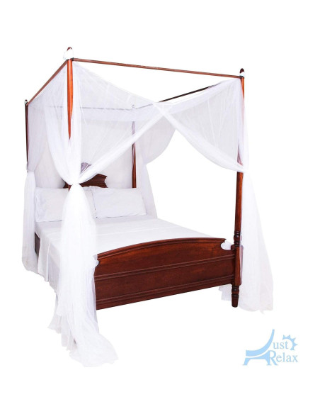 Juego de Dosel Decorativo Solo Relájate, Blanco, 220x200 cm