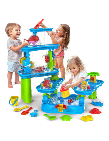 Mesa de Agua para Niños Onysurui 9986 con Ducha y 13 Accesorios