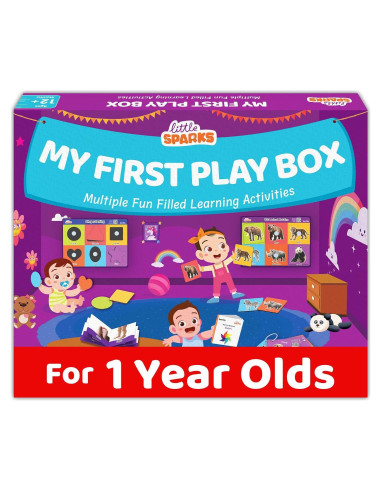 Smartivity Caja de Juego Montessori 5 en 1 para Niños 1+ Años