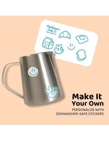 Jarra Montessori Aplainr de Acero Inoxidable 325 ml