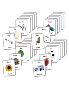 Tarjetas Didácticas Bilingües Rumanas-Inglés LifeLoLo - 22 Conjuntos
