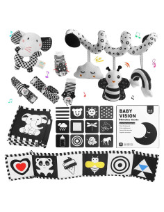 Juguetes de Alto Contraste VIESMUMU para Bebés 0.55 kg