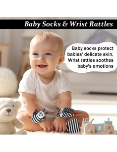 Juguetes de Alto Contraste VIESMUMU para Bebés 0.55 kg 2