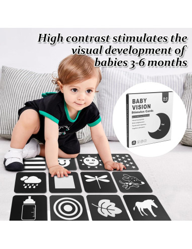 Juguetes de Alto Contraste VIESMUMU para Bebés 0.55 kg