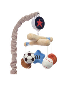 Móvil Musical para Cuna Lambs & Ivy - Gris, 20 min de Música