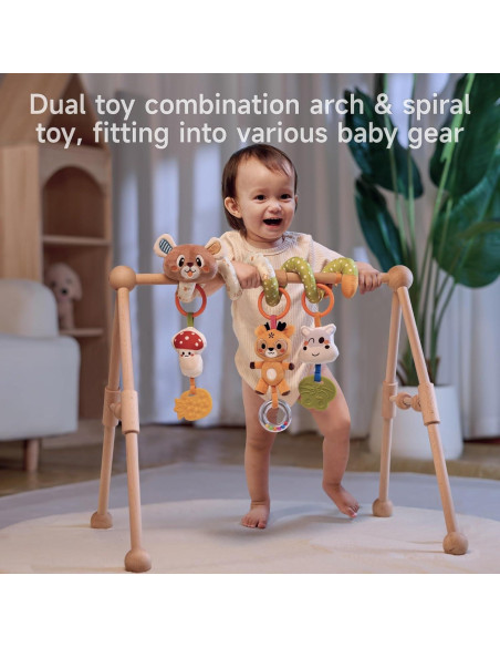 Arco de Actividad Tumama para Bebés 0-12 Meses con Juguetes