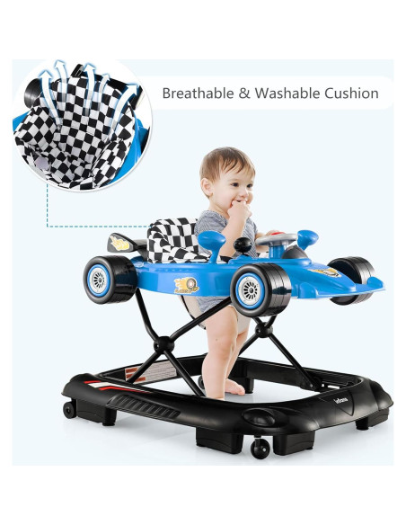 Caminador Plegable INFANS 3 en 1 para Bebés Azul