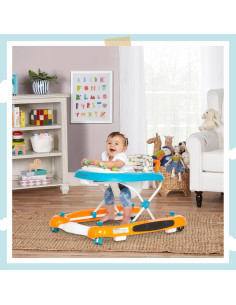 Caminador Dream On Me Go-Getter Naranja, Altura Ajustable, 4.6 kg 2