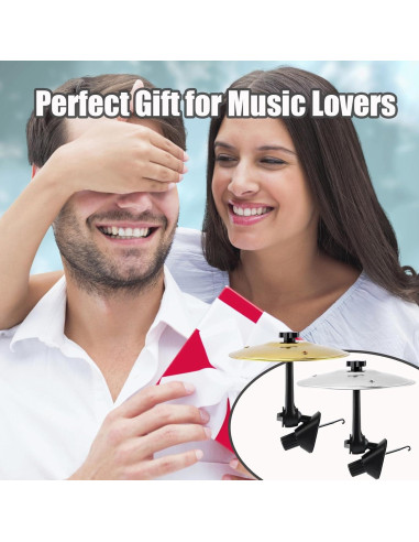 Cymbal de Choque para Auto Ventilación Plata - Mini Cymbal Clip-On