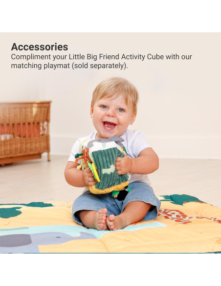 Cubo de Actividad Suave Amigos Pequeños Jungla 0+ meses Cubo de Actividad Suave Amigos Pequeños Jungla 0+ meses