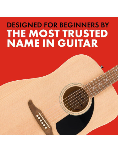 Guitarra Acústica Fender California Debut Redondo Natural