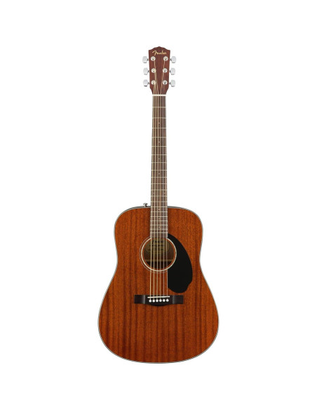 Guitarra Acústica Fender CD-60S Dreadnought Caoba con Accesorios