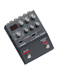 Pedal de Efectos BOSS RV-200 Reverb - 12 Tipos de Reverb