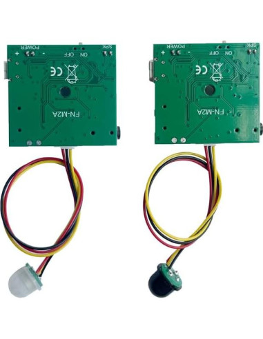 Sensor de Movimiento PIR Audio 3W Electronics123 - 3.5m