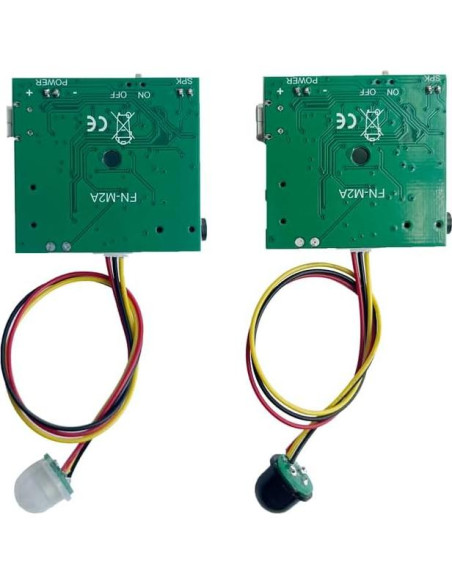 Sensor de Movimiento PIR Audio 3W Electronics123 - 3.5m