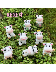 Set de 8 Figuras de Vaca MAOMIA para Decoración de Pasteles 2