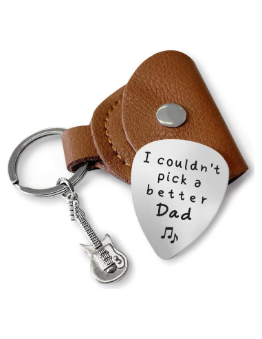 Pua de Guitarra de Acero Inoxidable Advivio para Papá