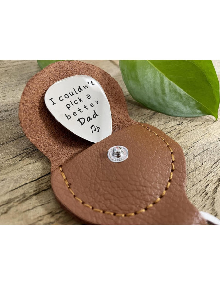 Pua de Guitarra de Acero Inoxidable Advivio para Papá
