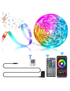 Tira LED RGB 6m Ledagic con Control Remoto y APP