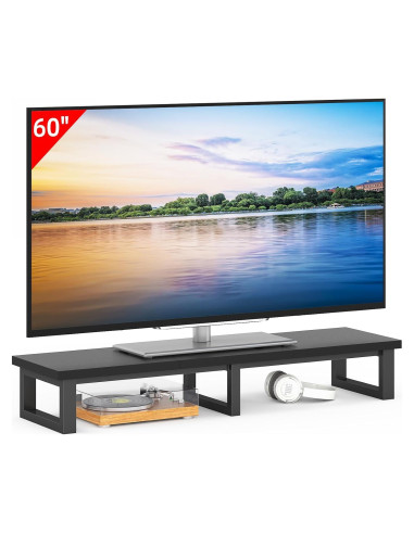 Soporte para TV Grande YAOHUOO 114.3 cm hasta 152.4 cm Negro