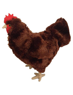 Juguete de Peluche Gallina Adore 30 cm Alta Calidad