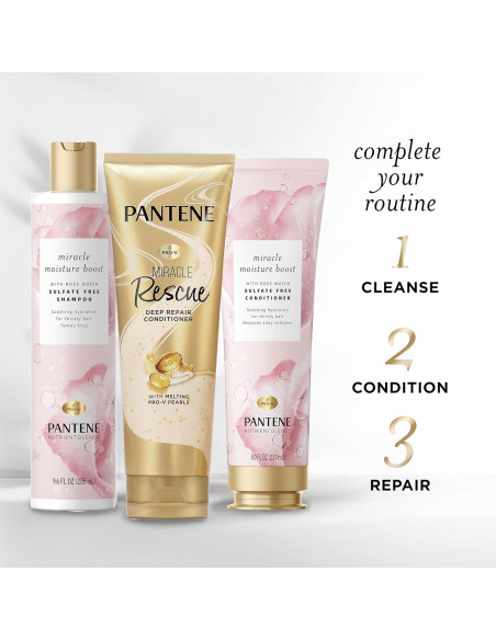 Set Doble Champú y Acondicionador Pantene 2x272g Hidratante