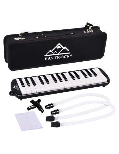 Melodica Eastrock 32 Teclas Soprano con Bolsa y Boquillas