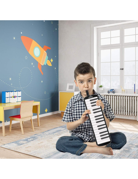 Melodica Eastrock 32 Teclas Soprano con Bolsa y Boquillas